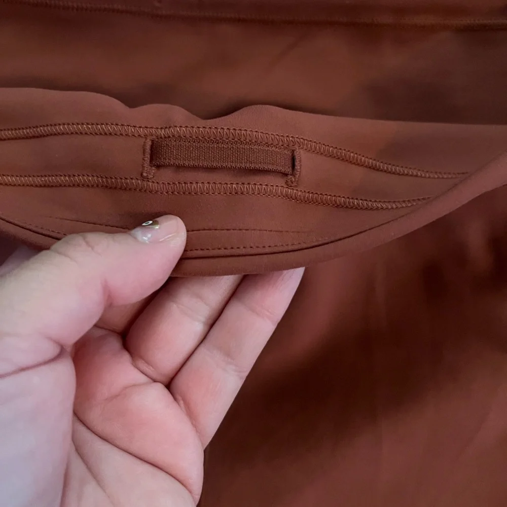 Lululemon Invigorate High-Rise Tight Dark Terracotta